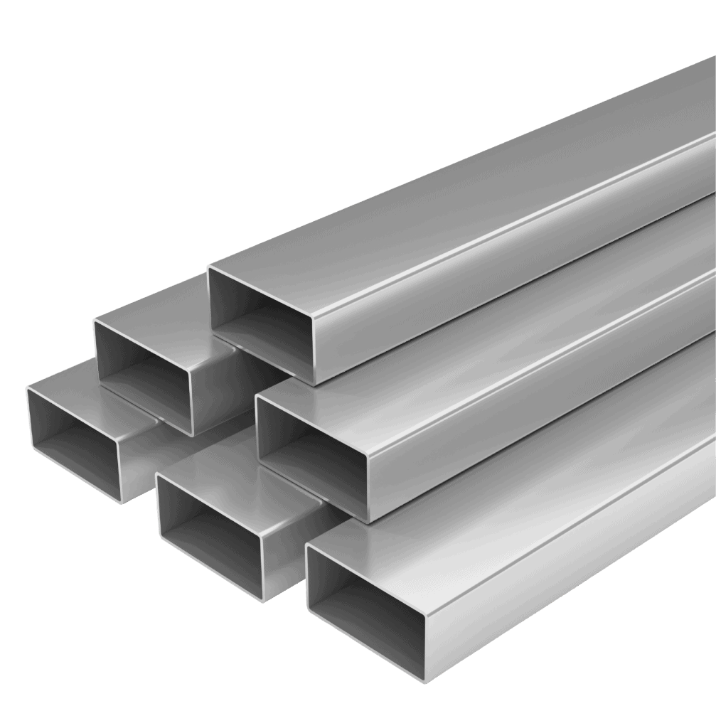 Perfiles de acero galvanizado en forma de U y L para estructuras y construcción.